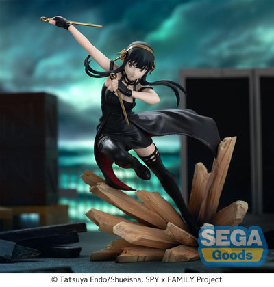 Spy x Family Luminasta PVC Statue Yor Forger Thorn Princess mission extend 19cm - Scale Statue - Sega - Hobby Figures UK