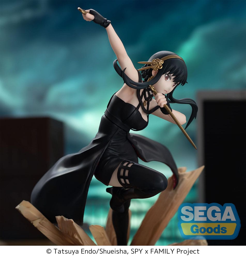 Spy x Family Luminasta PVC Statue Yor Forger Thorn Princess mission extend 19cm - Scale Statue - Sega - Hobby Figures UK