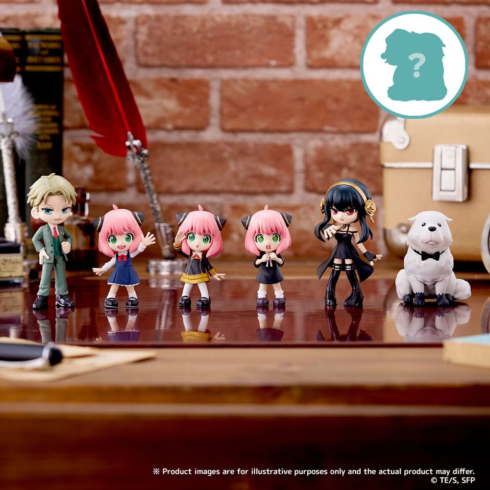 Spy x Family PalVerse PVC Figures 9cm Assortment (6) - Scale Statue - Bushiroad - Hobby Figures UK