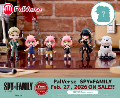 Spy x Family PalVerse PVC Figures 9cm Assortment (6) - Scale Statue - Bushiroad - Hobby Figures UK