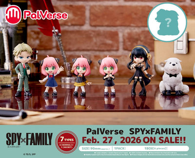 Spy x Family PalVerse PVC Figures 9cm Assortment (6) - Scale Statue - Bushiroad - Hobby Figures UK
