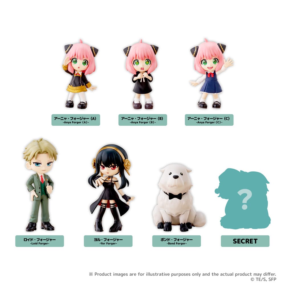 Spy x Family PalVerse PVC Figures 9cm Assortment (6) - Scale Statue - Bushiroad - Hobby Figures UK
