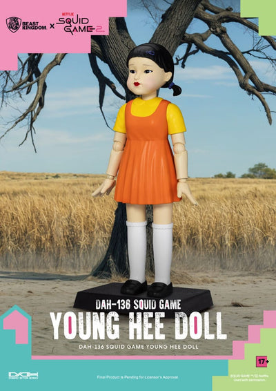 Squid Game Action Figure with Sound Young Hee Doll 30cm - Action Figures - Beast Kingdom Toys - Hobby Figures UK