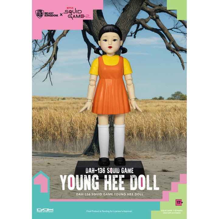 Squid Game Action Figure with Sound Young Hee Doll 30cm – Hobby
