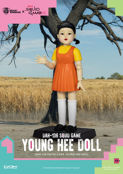 Squid Game Action Figure with Sound Young Hee Doll 30cm - Action Figures - Beast Kingdom Toys - Hobby Figures UK