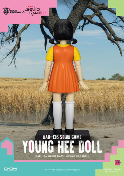 Squid Game Action Figure with Sound Young Hee Doll 30cm - Action Figures - Beast Kingdom Toys - Hobby Figures UK
