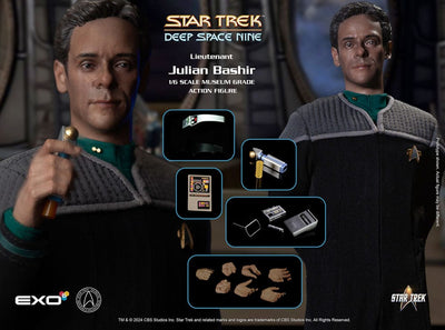 Star Trek: Deep Space Nine Action Figure 1/6 Dr. Julian Bashir 30cm - Action Figures - EXO-6 - Hobby Figures UK