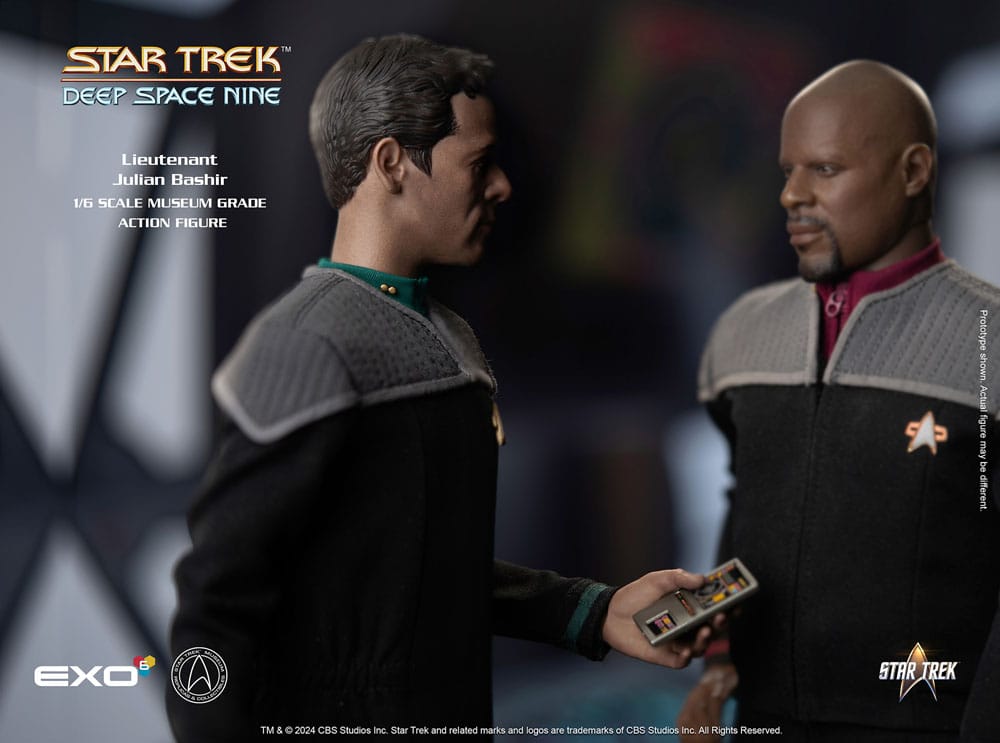 Star Trek: Deep Space Nine Action Figure 1/6 Dr. Julian Bashir 30cm - Action Figures - EXO-6 - Hobby Figures UK