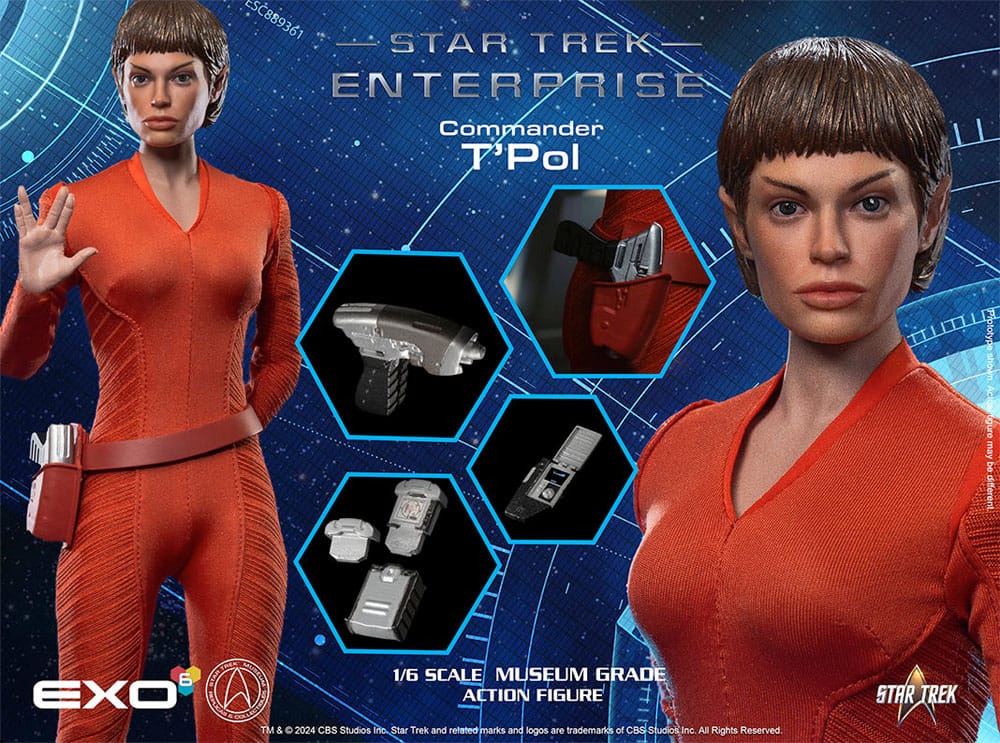 Star Trek: Enterprise Action Figure 1/6 Commander T'Pol 28cm - Action Figures - EXO-6 - Hobby Figures UK