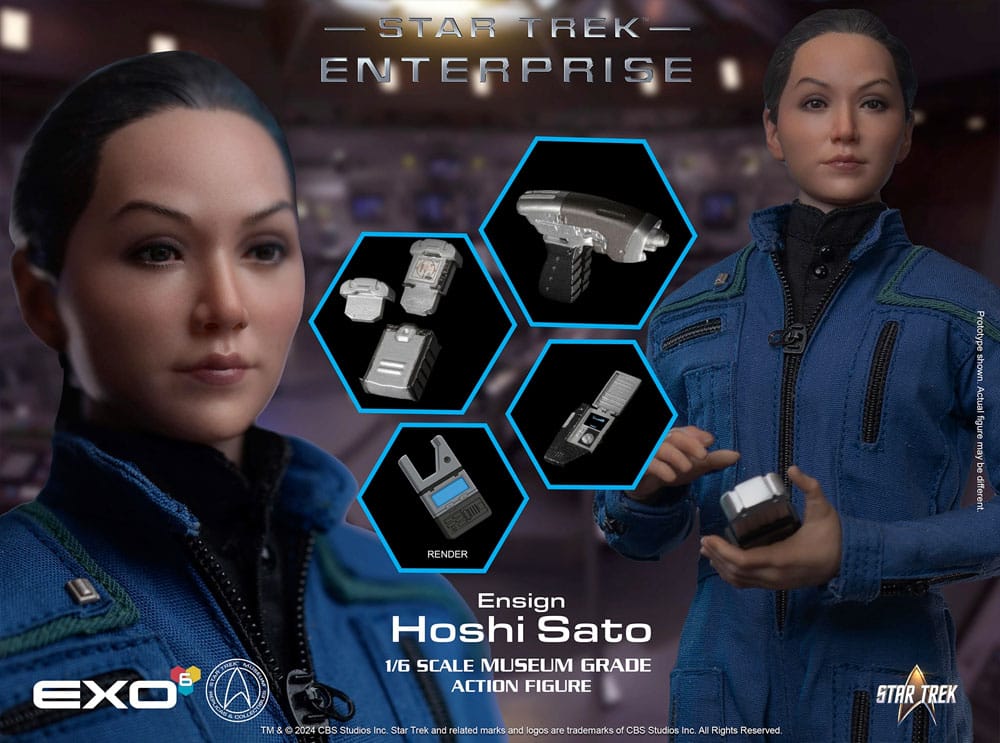 Star Trek: Enterprise Action Figure 1/6 Ensign Hoshi Sato 28cm - Action Figures - EXO-6 - Hobby Figures UK