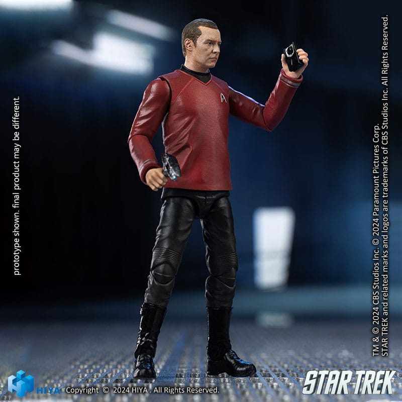 Star Trek Exquisite Mini Action Figure 1/18 Star Trek 2009 Scotty 10cm - Action Figures - Hiya Toys - Hobby Figures UK