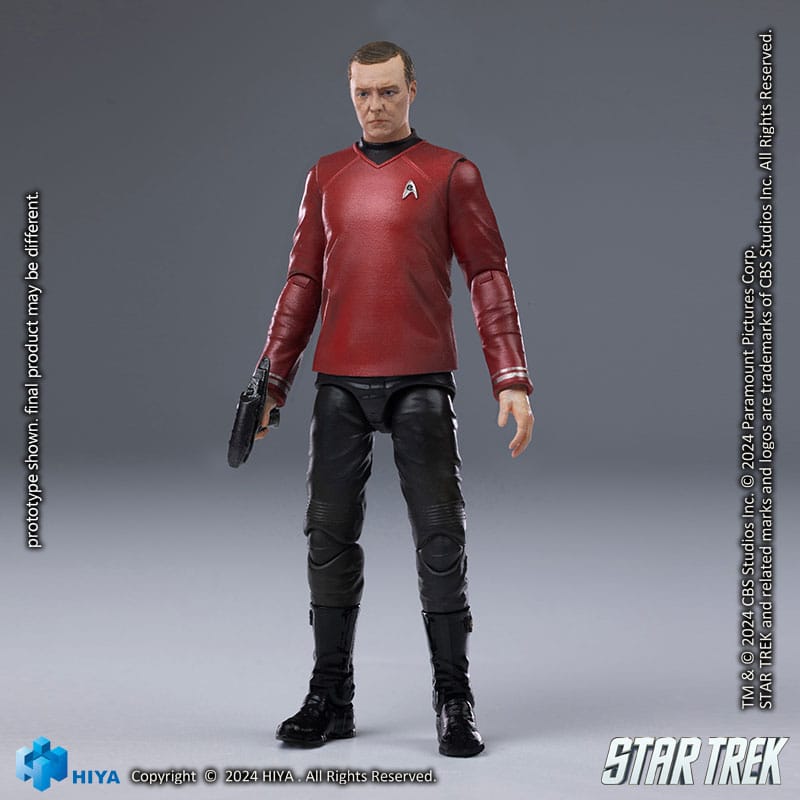 Star Trek Exquisite Mini Action Figure 1/18 Star Trek 2009 Scotty 10cm - Action Figures - Hiya Toys - Hobby Figures UK