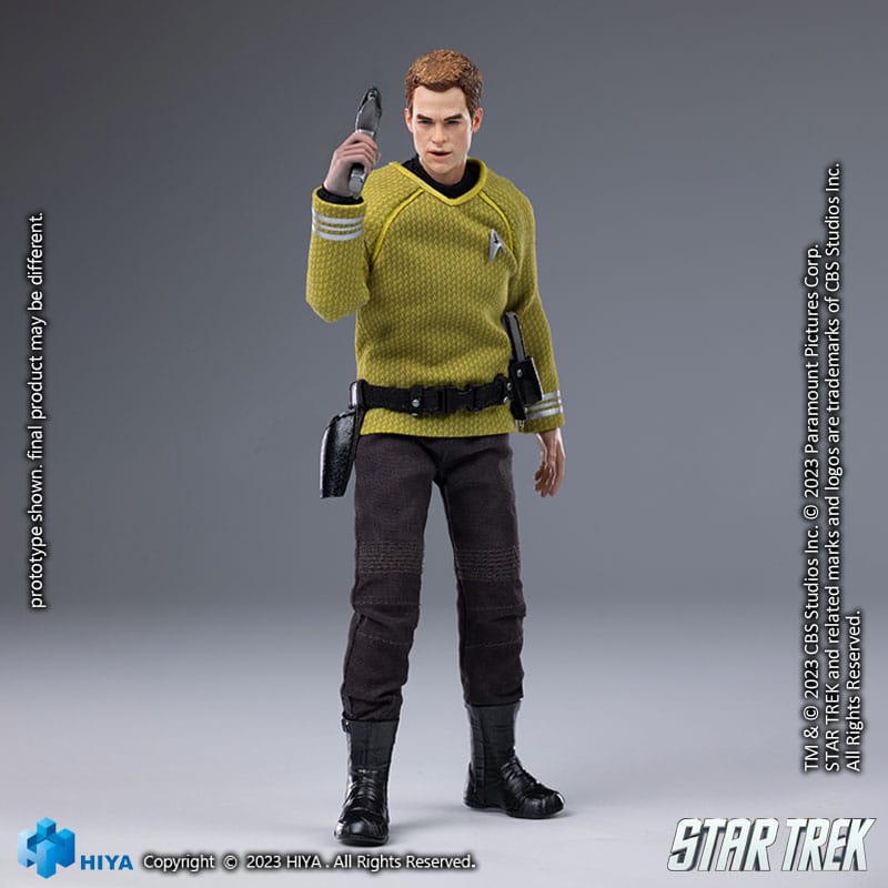 Star Trek Exquisite Super Series  Action Figure 1/12 Kirk 16cm - Action Figures - Hiya Toys - Hobby Figures UK