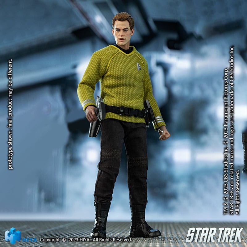 Star Trek Exquisite Super Series  Action Figure 1/12 Kirk 16cm - Action Figures - Hiya Toys - Hobby Figures UK