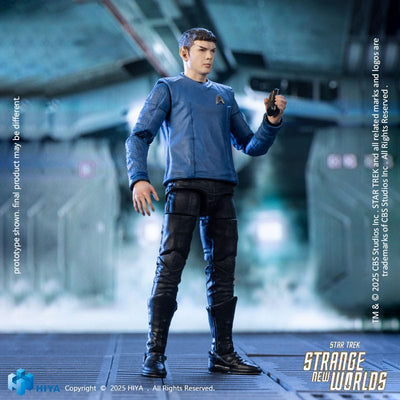 Star Trek Strange New Worlds Exquisite Mini Series Action Figure 1/18 Spock 11cm - Action Figures - Hiya Toys - Hobby Figures UK