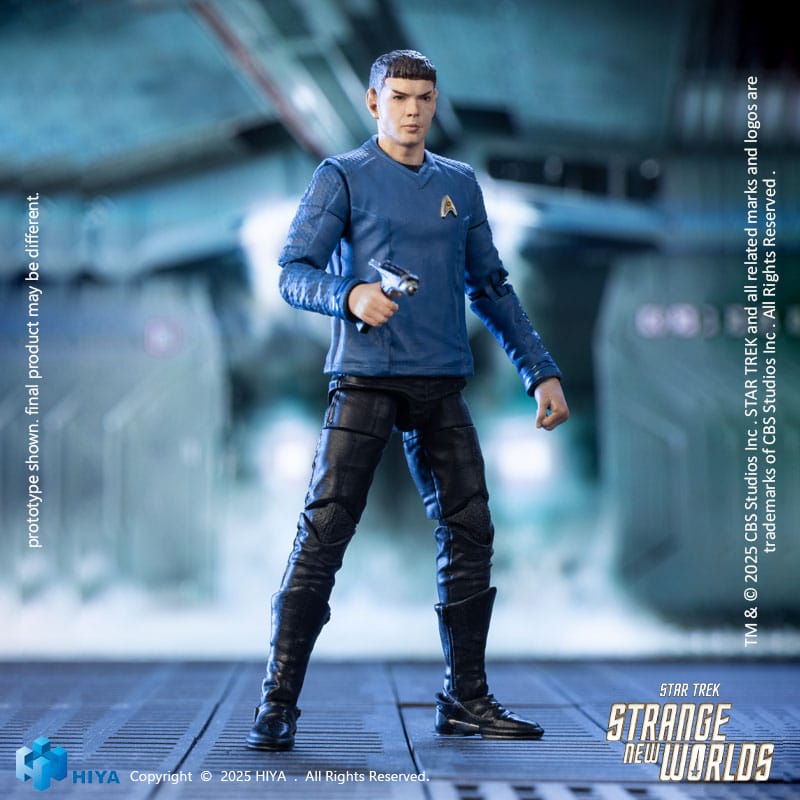 Star Trek Strange New Worlds Exquisite Mini Series Action Figure 1/18 Spock 11cm - Action Figures - Hiya Toys - Hobby Figures UK