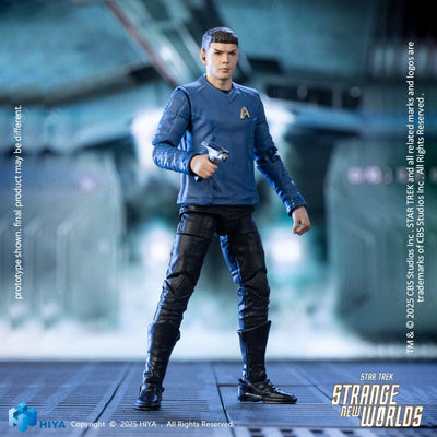 Star Trek Strange New Worlds Exquisite Mini Series Action Figure 1/18 Spock 11cm - Action Figures - Hiya Toys - Hobby Figures UK