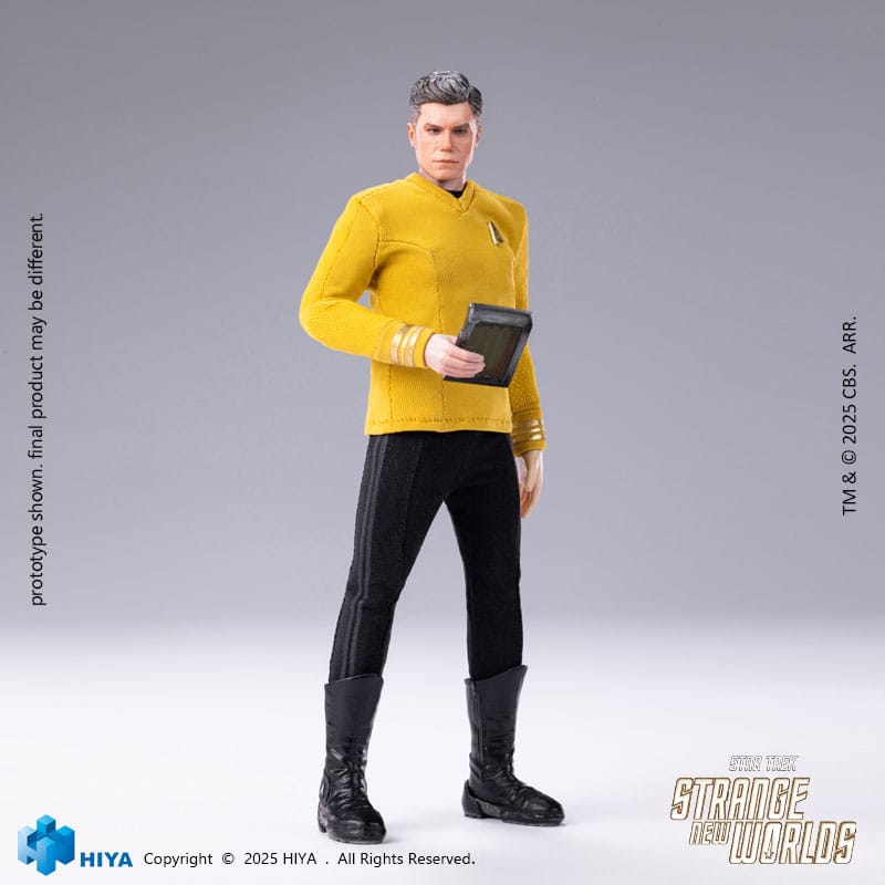 Star Trek Strange New Worlds Exquisite Super Series Action Figure 1/12 Pike 16cm - Action Figures - Hiya Toys - Hobby Figures UK