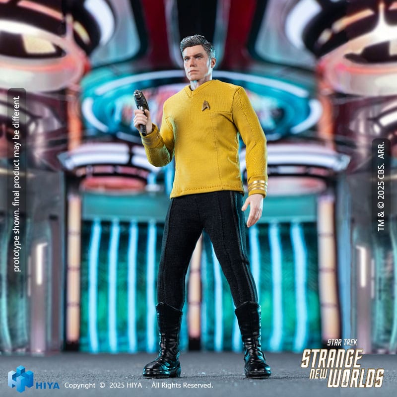Star Trek Strange New Worlds Exquisite Super Series Action Figure 1/12 Pike 16cm - Action Figures - Hiya Toys - Hobby Figures UK