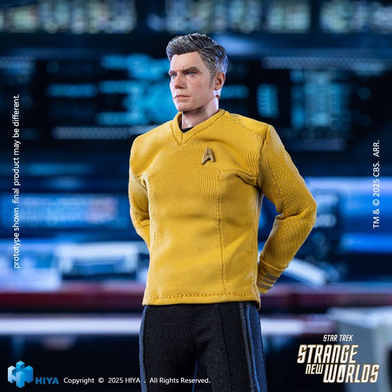 Star Trek Strange New Worlds Exquisite Super Series Action Figure 1/12 Pike 16cm - Action Figures - Hiya Toys - Hobby Figures UK