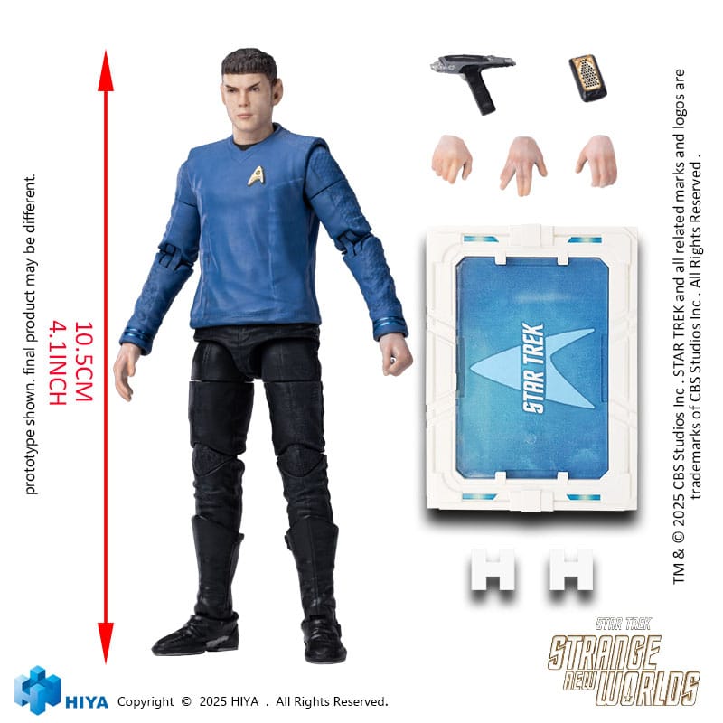 Star Trek Strange New Worlds Exquisite Super Series Action Figure 1/12 Pike 16cm - Action Figures - Hiya Toys - Hobby Figures UK