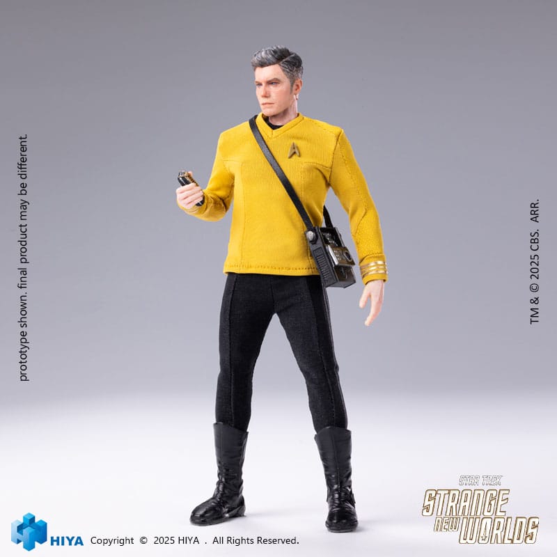 Star Trek Strange New Worlds Exquisite Super Series Action Figure 1/12 Pike 16cm - Action Figures - Hiya Toys - Hobby Figures UK