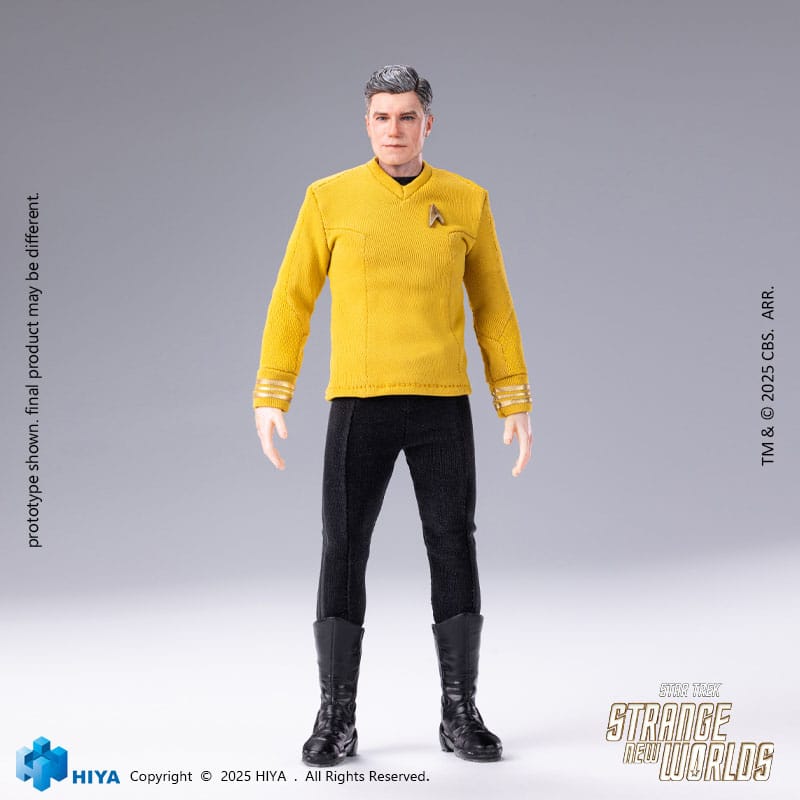Star Trek Strange New Worlds Exquisite Super Series Action Figure 1/12 Pike 16cm - Action Figures - Hiya Toys - Hobby Figures UK