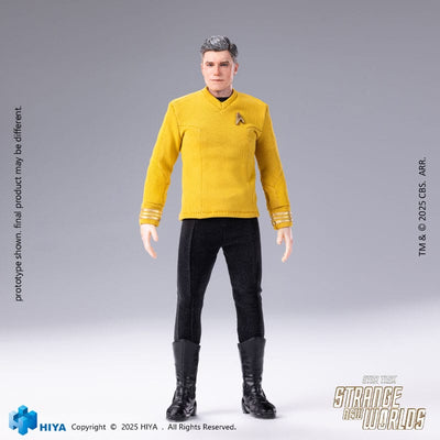 Star Trek Strange New Worlds Exquisite Super Series Action Figure 1/12 Pike 16cm - Action Figures - Hiya Toys - Hobby Figures UK