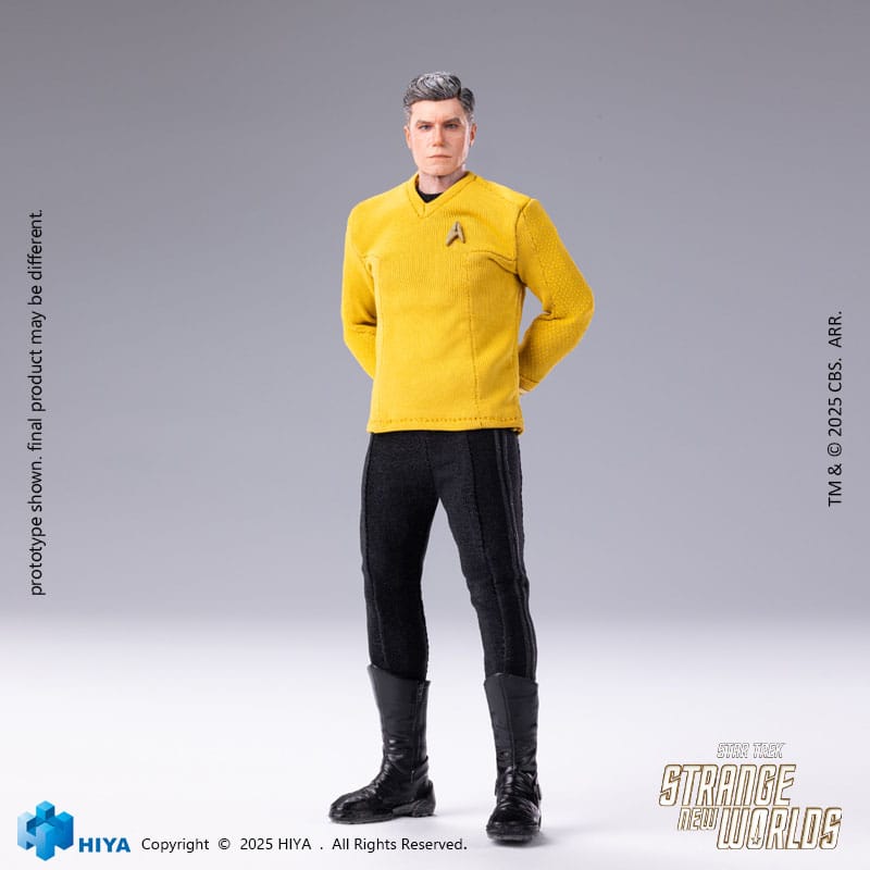 Star Trek Strange New Worlds Exquisite Super Series Action Figure 1/12 Pike 16cm - Action Figures - Hiya Toys - Hobby Figures UK