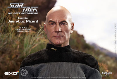 Star Trek: The Next Generation Action Figure 1/6 Captain Jean-Luc Picard 30cm - Action Figures - EXO-6 - Hobby Figures UK