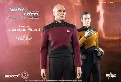 Star Trek: The Next Generation Action Figure 1/6 Captain Jean-Luc Picard 30cm - Action Figures - EXO-6 - Hobby Figures UK