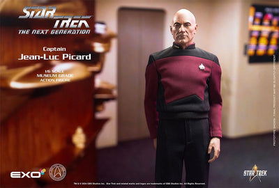 Star Trek: The Next Generation Action Figure 1/6 Captain Jean-Luc Picard 30cm - Action Figures - EXO-6 - Hobby Figures UK