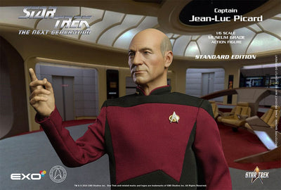 Star Trek: The Next Generation Action Figure 1/6 Captain Jean-Luc Picard 30cm - Action Figures - EXO-6 - Hobby Figures UK