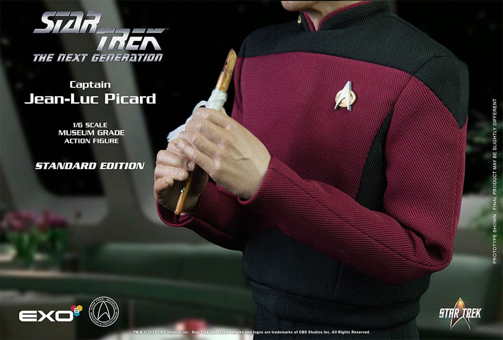 Star Trek: The Next Generation Action Figure 1/6 Captain Jean-Luc Picard 30cm - Action Figures - EXO-6 - Hobby Figures UK