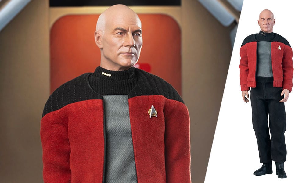 Star Trek: The Next Generation Action Figure 1/6 Captain Jean-Luc Picard 30cm - Action Figures - EXO-6 - Hobby Figures UK