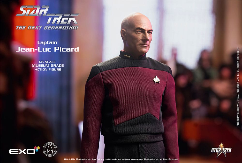 Star Trek: The Next Generation Action Figure 1/6 Captain Jean-Luc Picard 30cm - Action Figures - EXO-6 - Hobby Figures UK