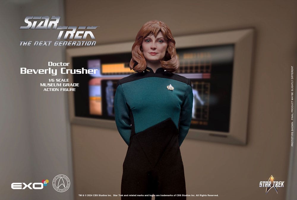 Star Trek: The Next Generation Action Figure 1/6 Dr. Beverly Crusher (Standard Edition) 27cm - Action Figures - EXO-6 - Hobby Figures UK