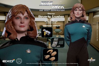 Star Trek: The Next Generation Action Figure 1/6 Dr. Beverly Crusher (Essential Edition) 27cm - Action Figures - EXO-6 - Hobby Figures UK