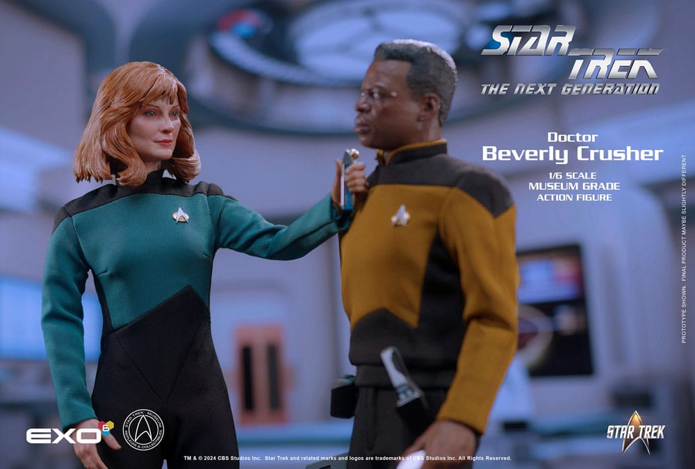 Star Trek: The Next Generation Action Figure 1/6 Dr. Beverly Crusher (Standard Edition) 27cm - Action Figures - EXO-6 - Hobby Figures UK