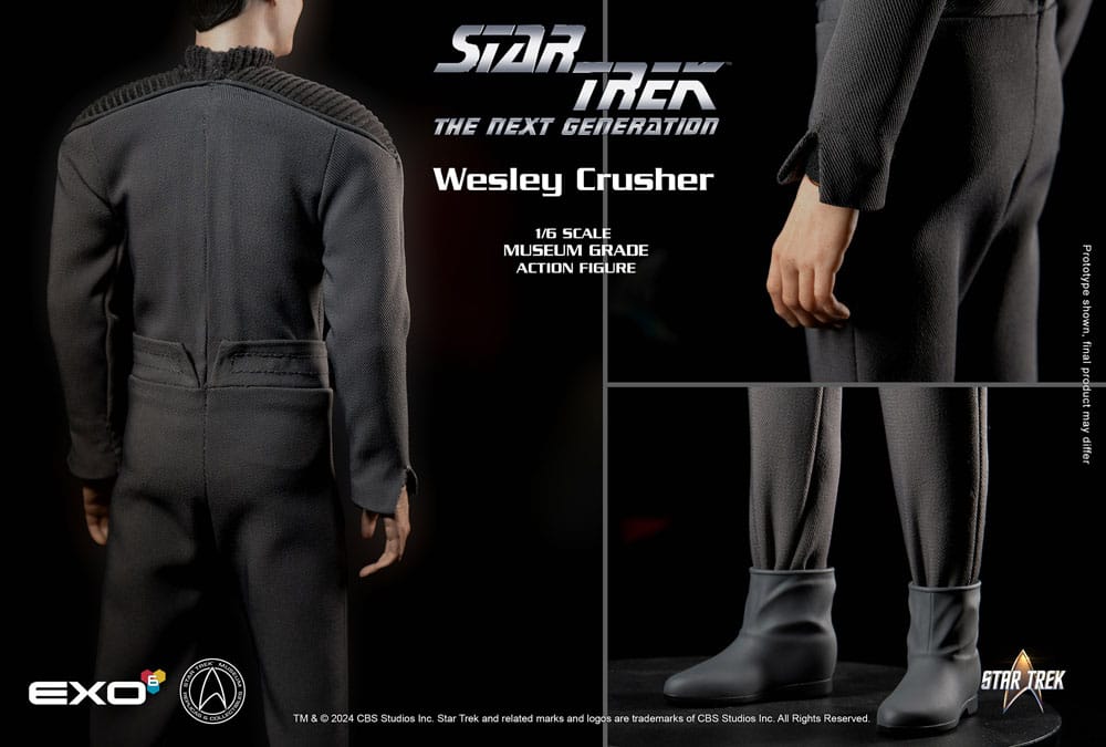 Star Trek: The Next Generation Action Figure 1/6 Wesley Crusher 30cm - Action Figures - EXO-6 - Hobby Figures UK