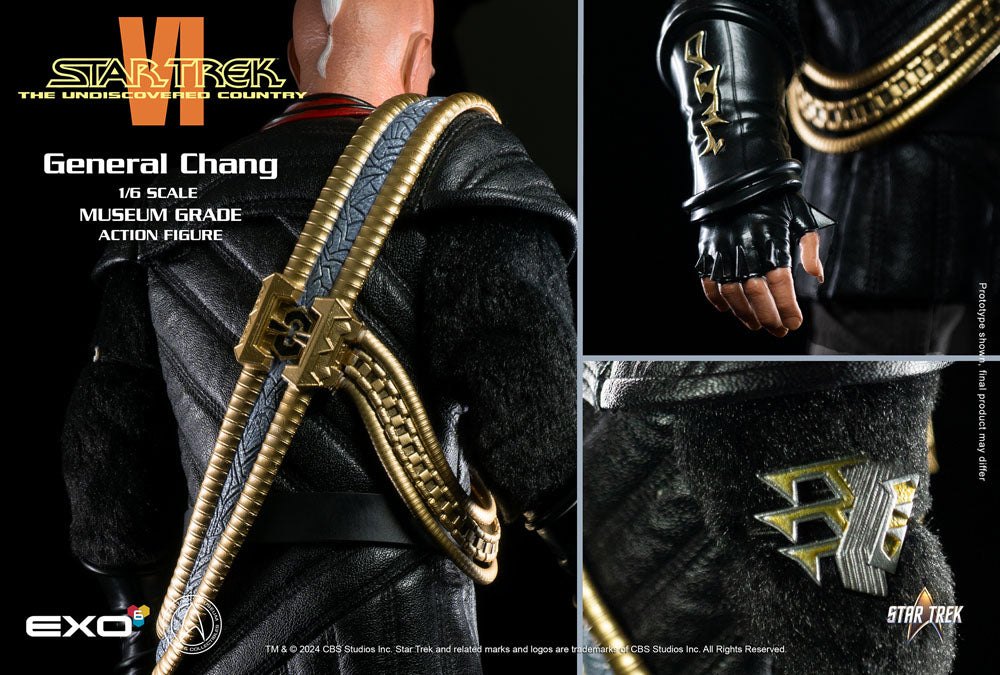 Star Trek VI: The Undiscovered Country Action Figure 1/6 General Chang 30cm