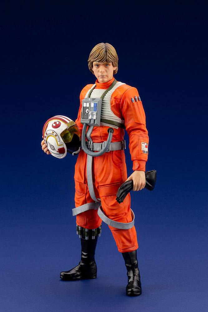 Star Wars ARTFX+ Statue 1/10 Luke Skywalker X-Wing Pilot 17cm - Scale Statue - Kotobukiya - Hobby Figures UK