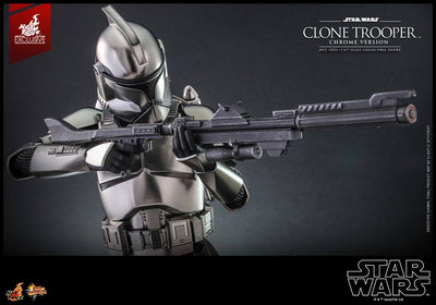 Star Wars Action Figure 1/6 Clone Trooper (Chrome Version) 2022 Convention Exclusive 30cm - Action Figures - Hot Toys - Hobby Figures UK