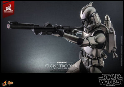 Star Wars Action Figure 1/6 Clone Trooper (Chrome Version) 2022 Convention Exclusive 30cm - Action Figures - Hot Toys - Hobby Figures UK