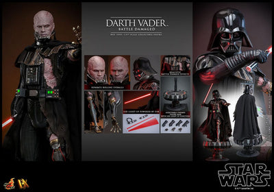 Star Wars Action Figure 1/6 Darth Vader (Battle Damaged) 35cm - Action Figures - Hot Toys - Hobby Figures UK