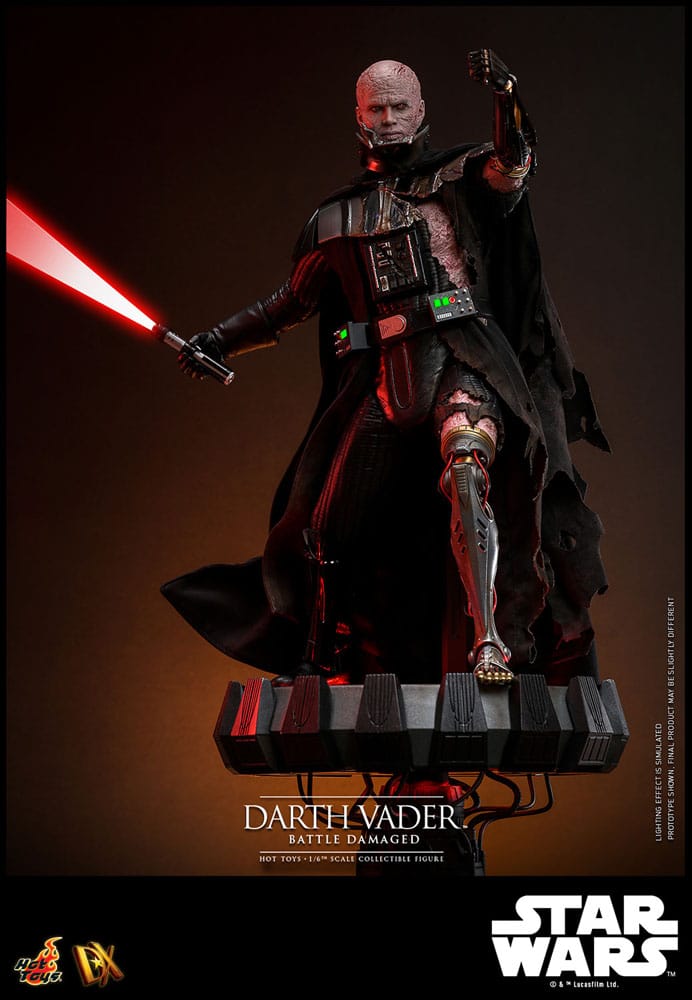 Star Wars Action Figure 1/6 Darth Vader (Battle Damaged) 35cm - Action Figures - Hot Toys - Hobby Figures UK