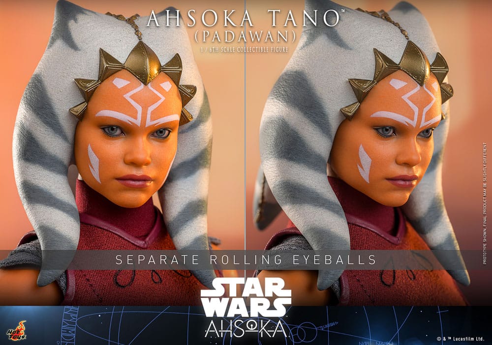 Star Wars: Ahsoka Action Figure 1/6 Ahsoka Tano (Padawan) 27cm - Action Figures - Hot Toys - Hobby Figures UK