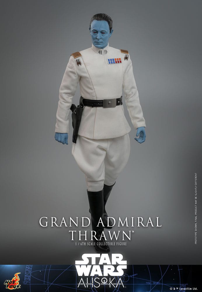 Star Wars: Ahsoka Action Figure 1/6 Grand Admiral Thrawn 32cm - Action Figures - Hot Toys - Hobby Figures UK