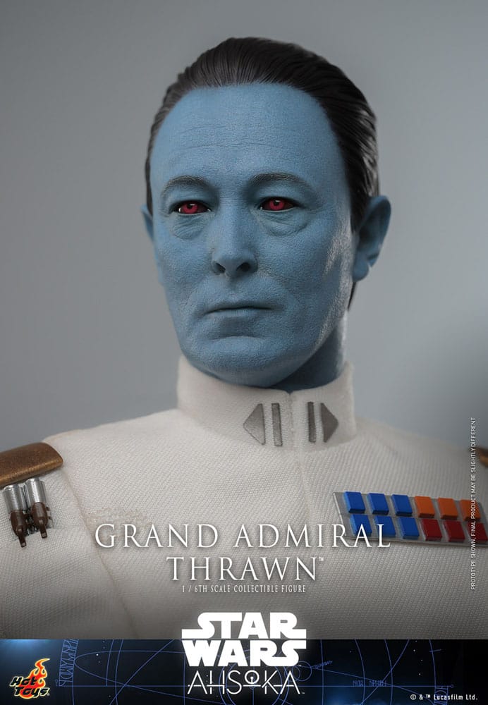 Star Wars: Ahsoka Action Figure 1/6 Grand Admiral Thrawn 32cm - Action Figures - Hot Toys - Hobby Figures UK