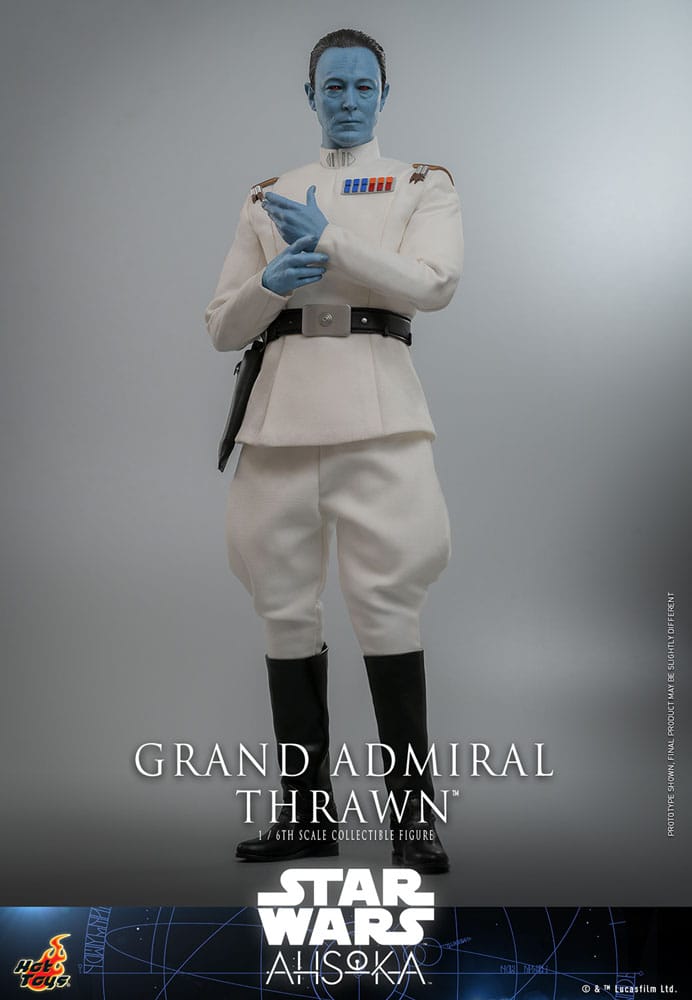 Star Wars: Ahsoka Action Figure 1/6 Grand Admiral Thrawn 32cm - Action Figures - Hot Toys - Hobby Figures UK